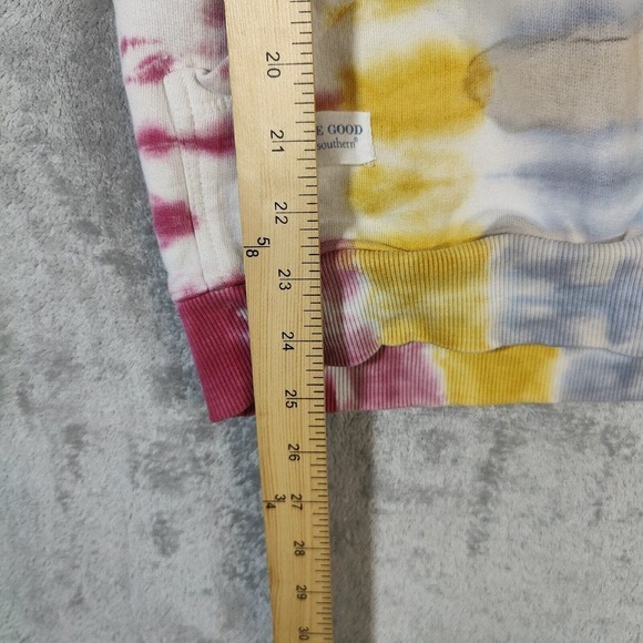 Simply Southern Sweatshirt Womens Medium Multicolor Hooded With Graphic - Picture 8 of 8